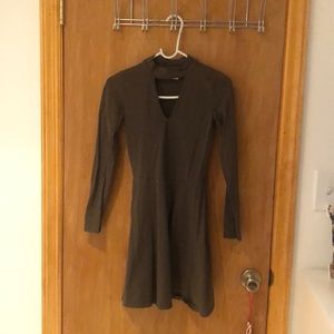 Turtleneck dress